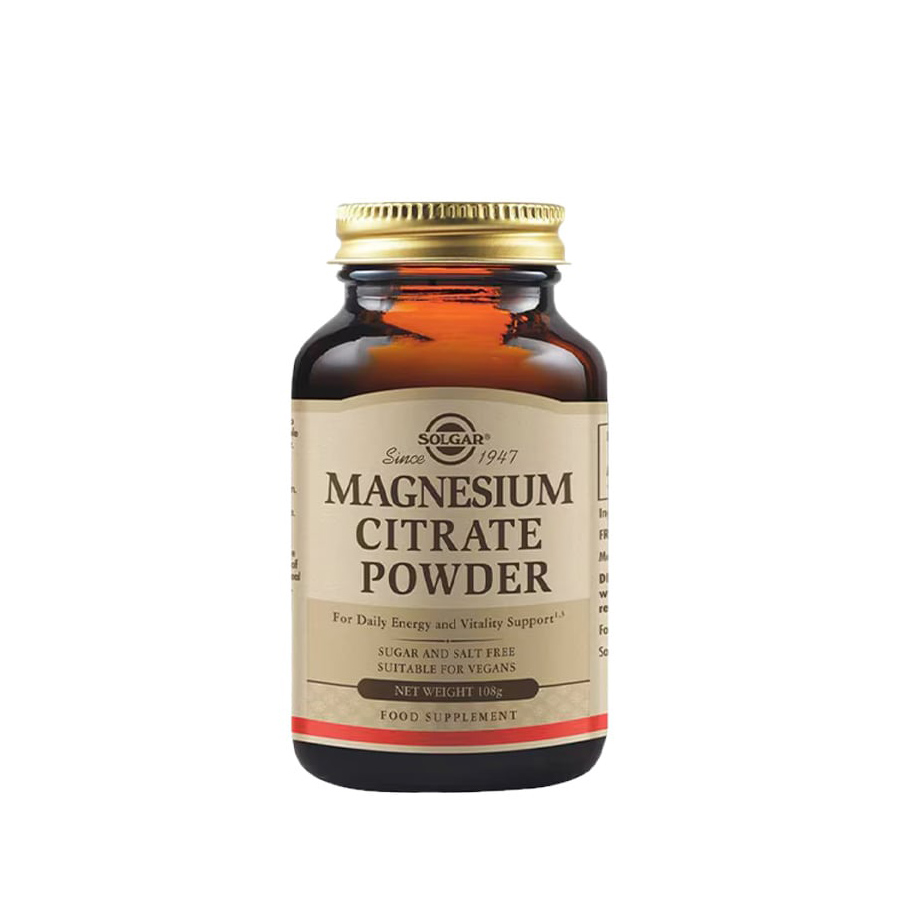 SOLGAR - Magnesium Citrate - 108gr